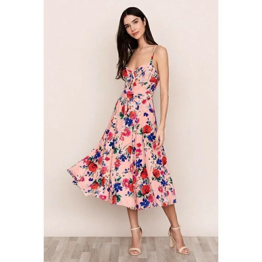 NWT ANTHROPOLOGIE YUMI KIM PRETTY WOMAN MIDI DRESS